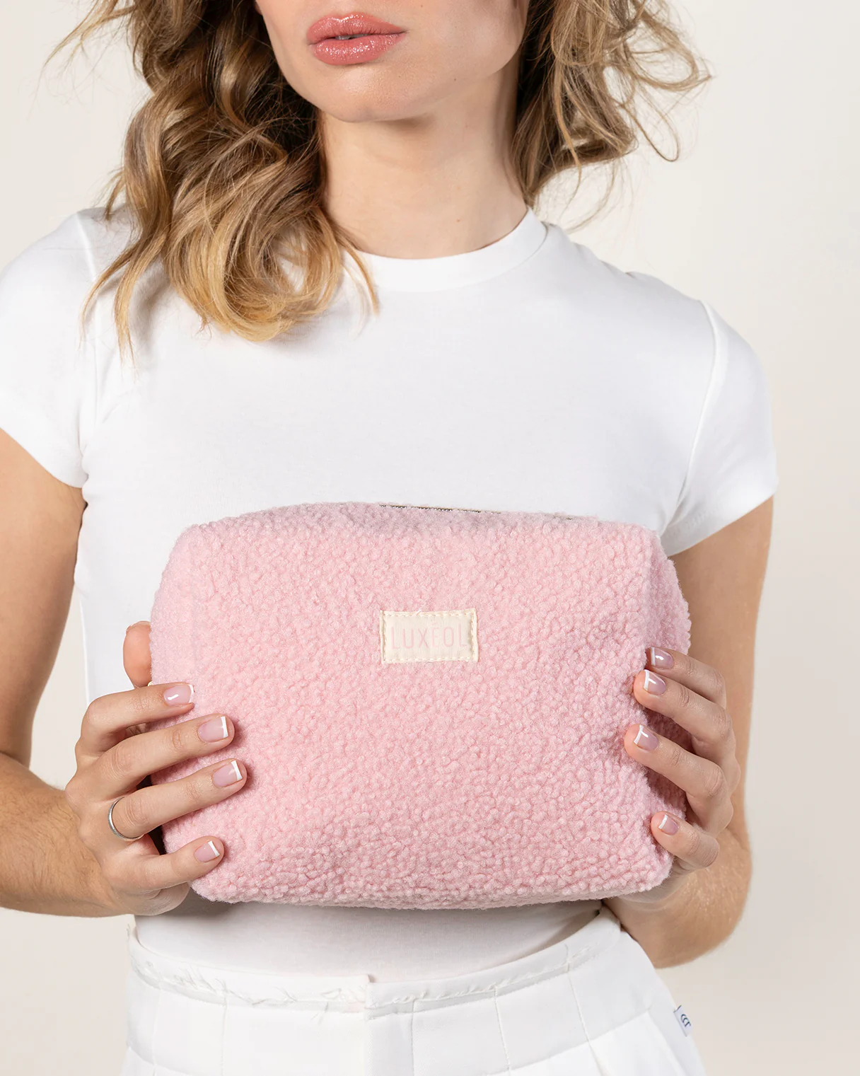 Trousse bouclette rose - Image 3